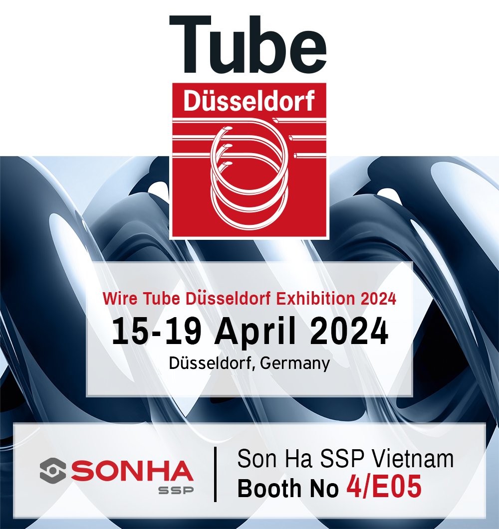 Son Ha SSP Vietnam participates in Tube Dusseldorf exhibition - Germany 2024