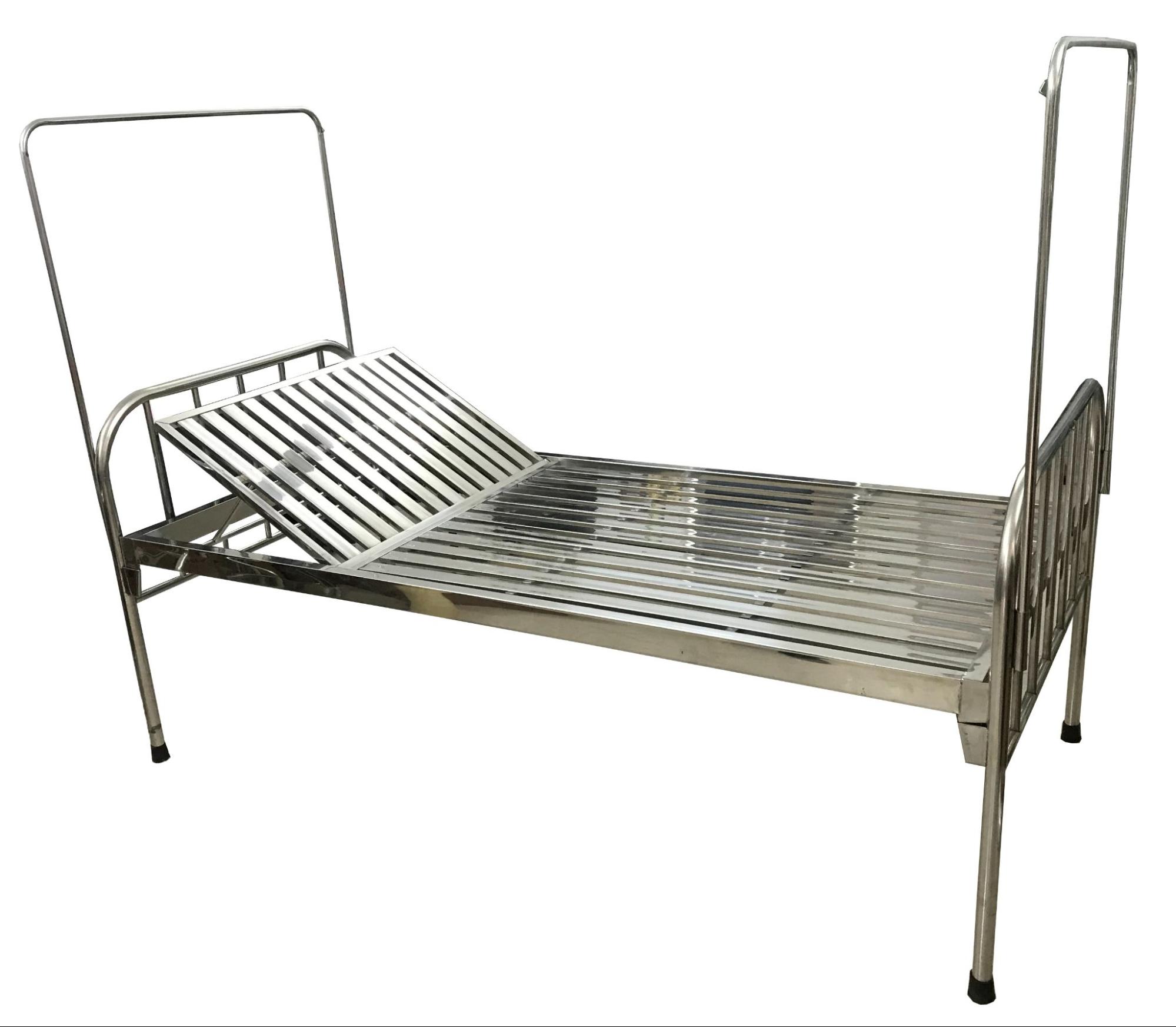 Stainless steel hospital beds