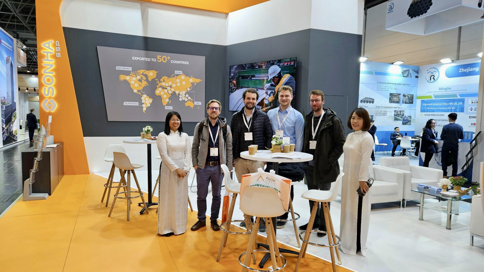 Son Ha SSP participates in the Global Stainless Steel Exhibition in Germany
