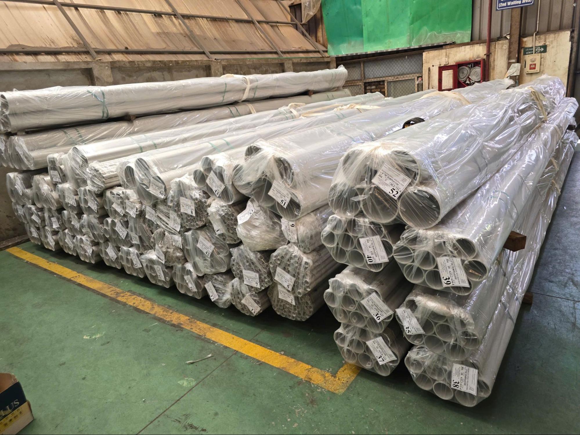 tiêu chuẩn chống ăn mòn ống thép không gỉ hàn 