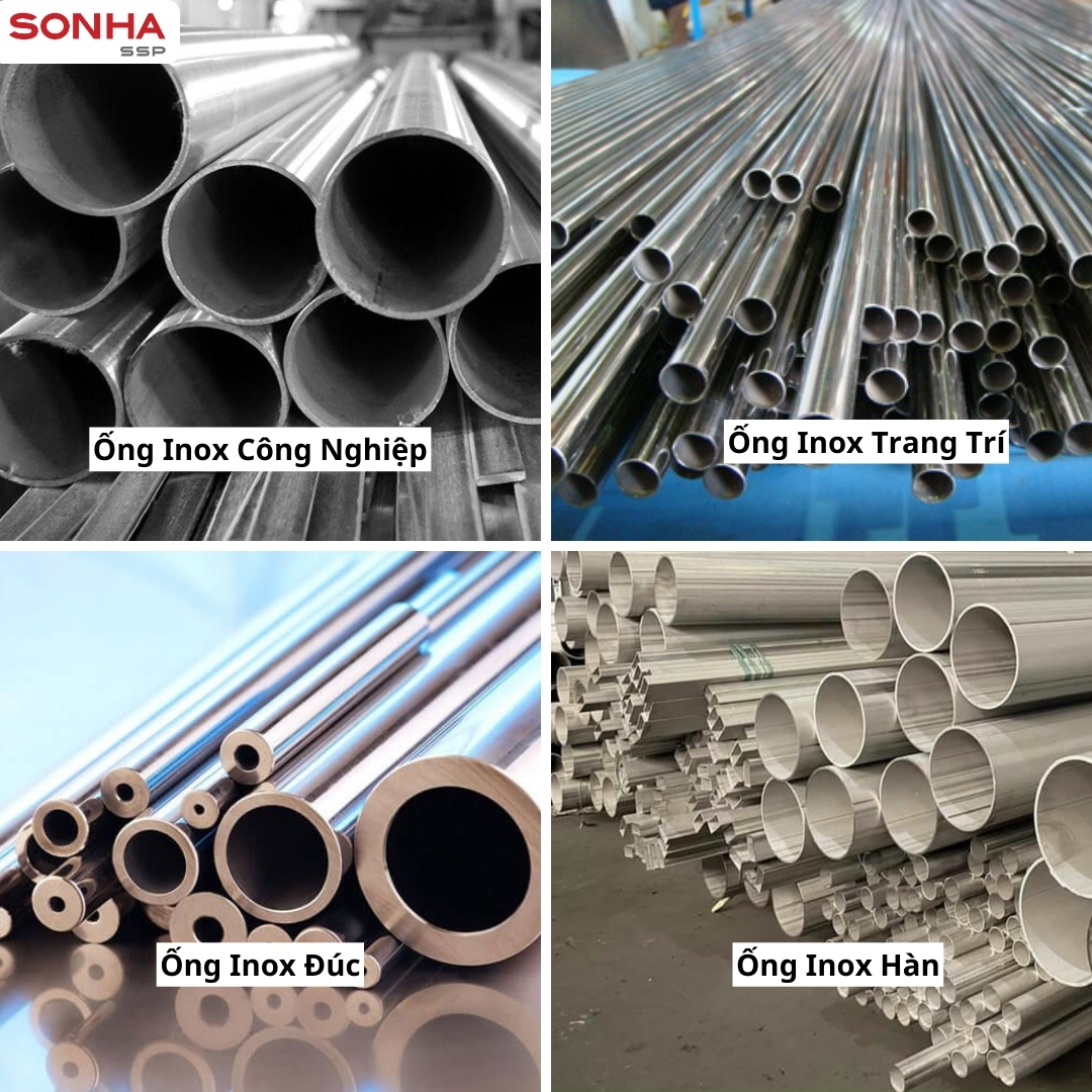 Ống inox là gì. Phân loại ống inox