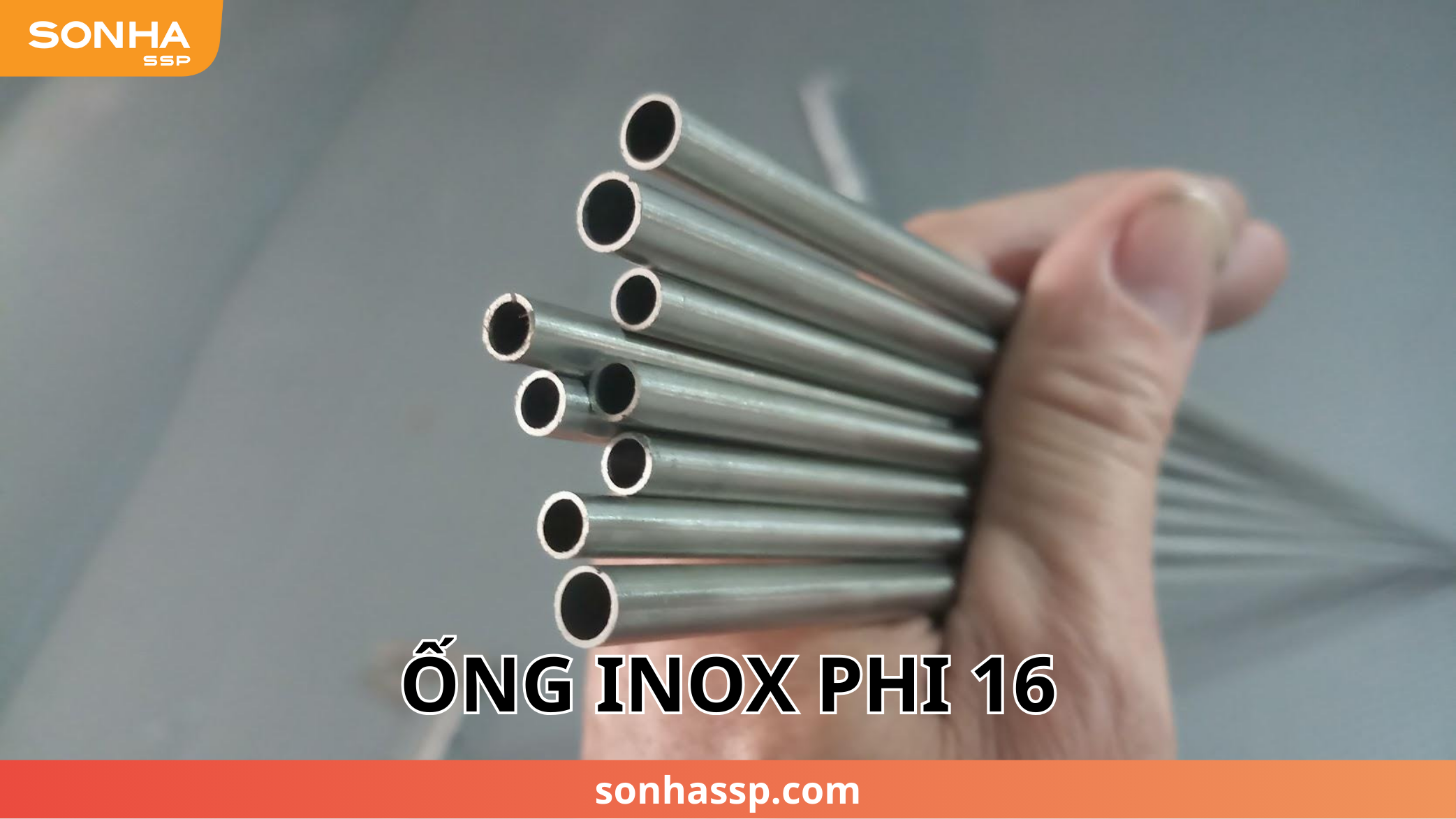 Ống inox phi 16
