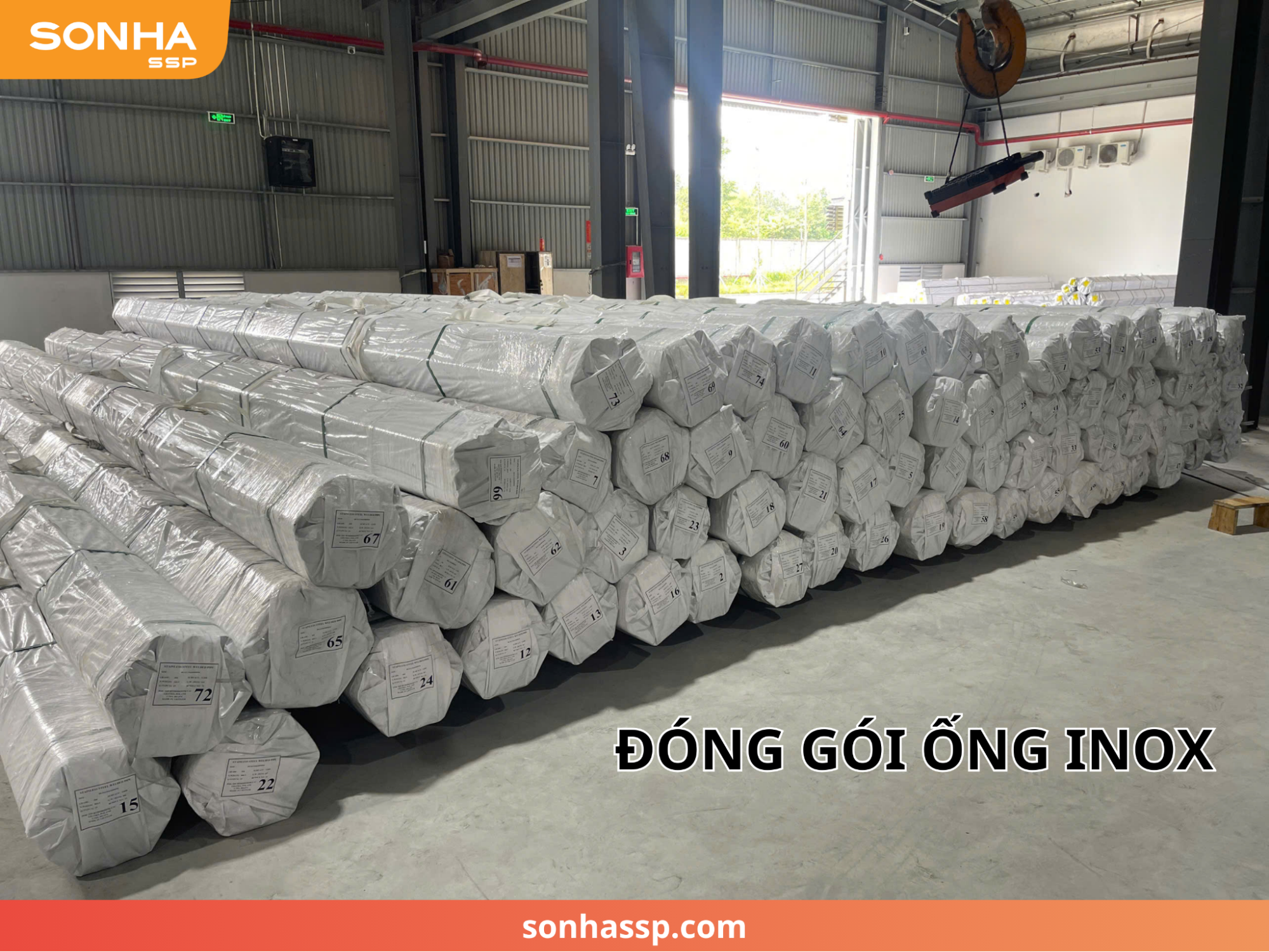 quy trinh khi van chuyen ong inox