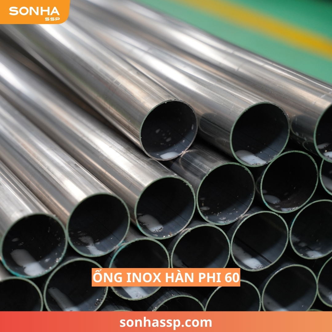 Ống inox hàn phi 60
