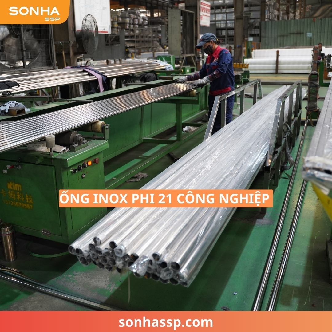 Ống inox phi 21 công nghiệp