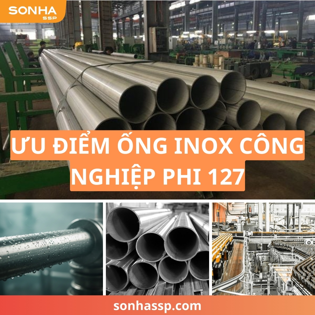Ưu điểm ống công nghiệp phi 127