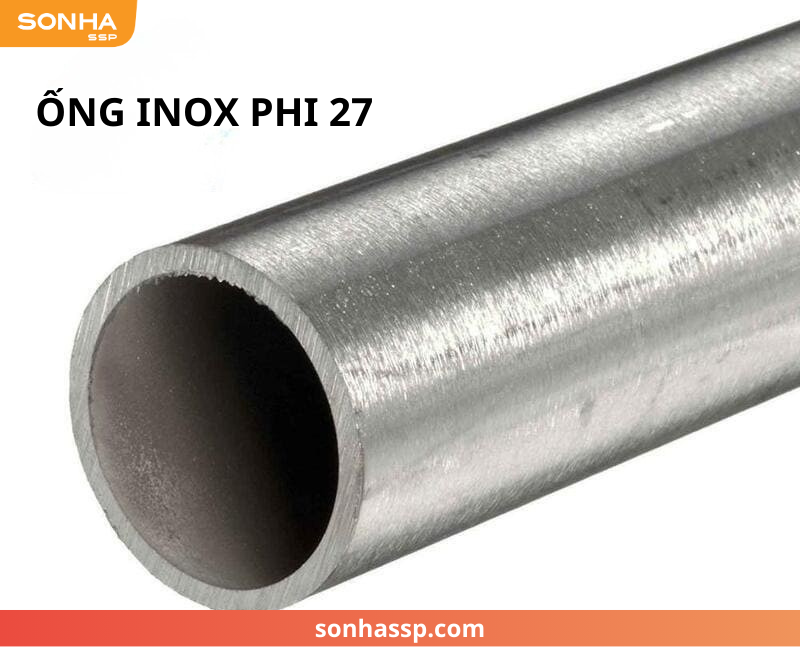 ống inox phi 27