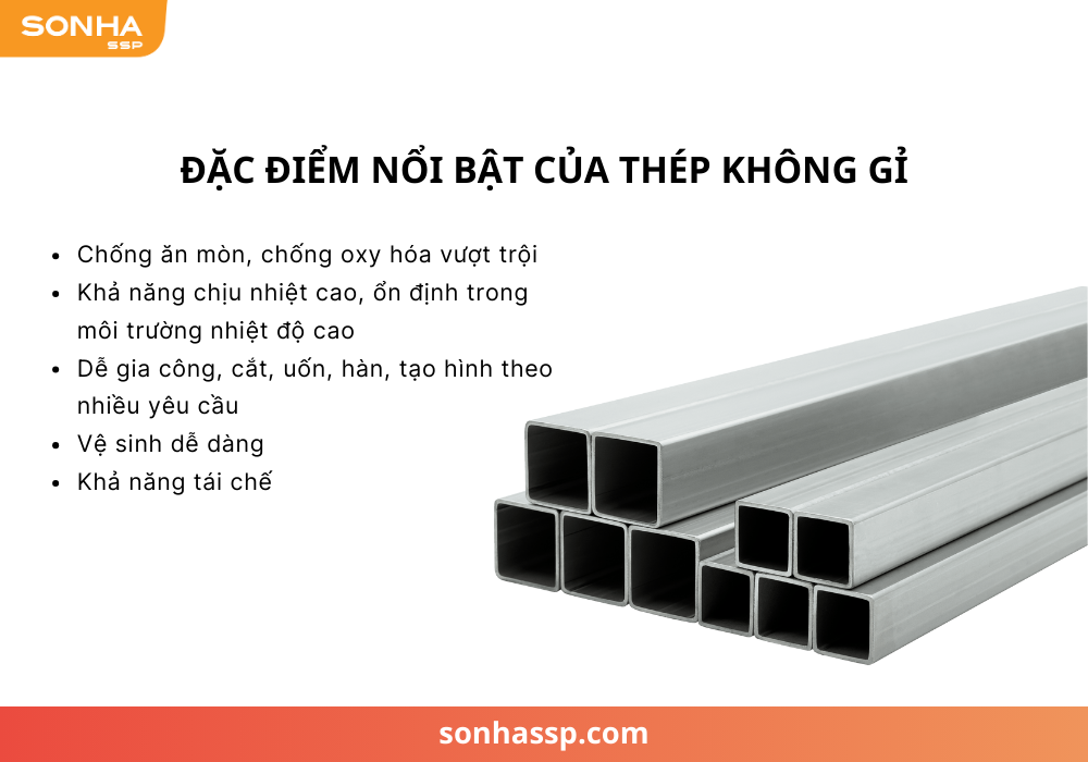 thép không gỉ là gì