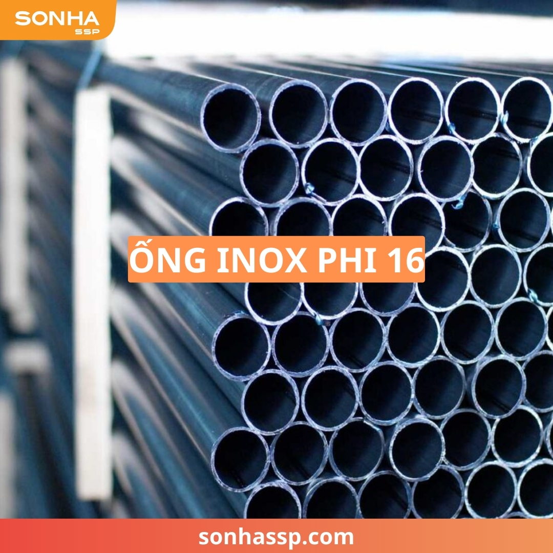 Ống inox phi 16