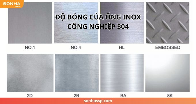 ống inox công nghiệp 304