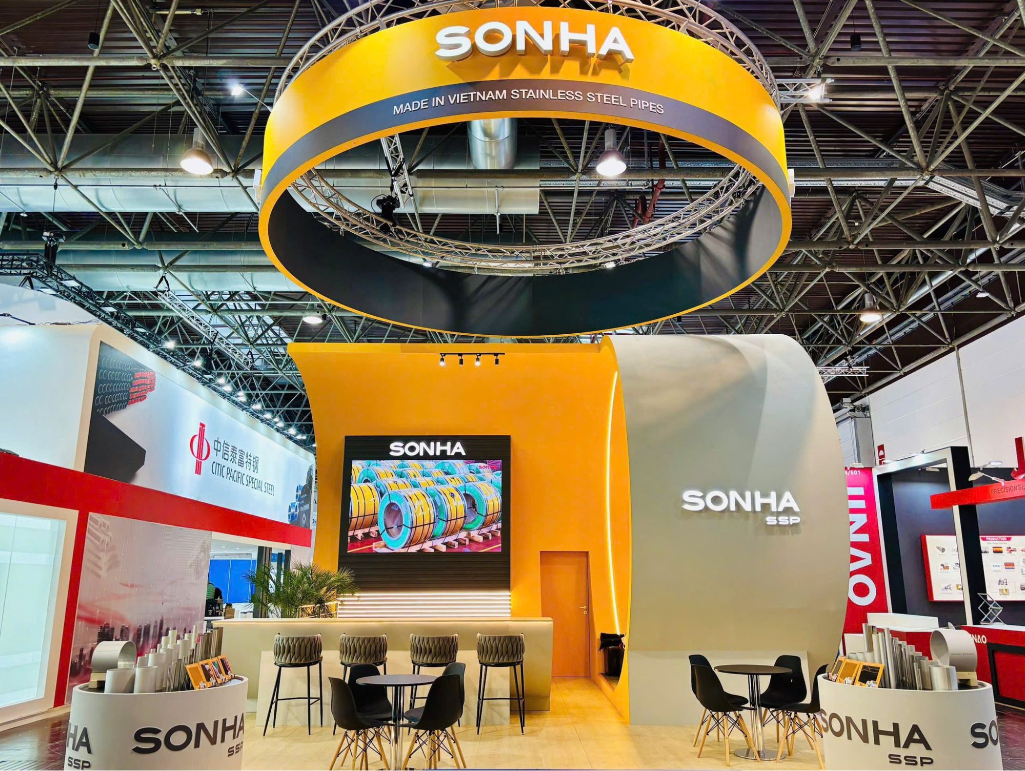 nhà máy xuất khẩu thép không gỉ tại việt nam