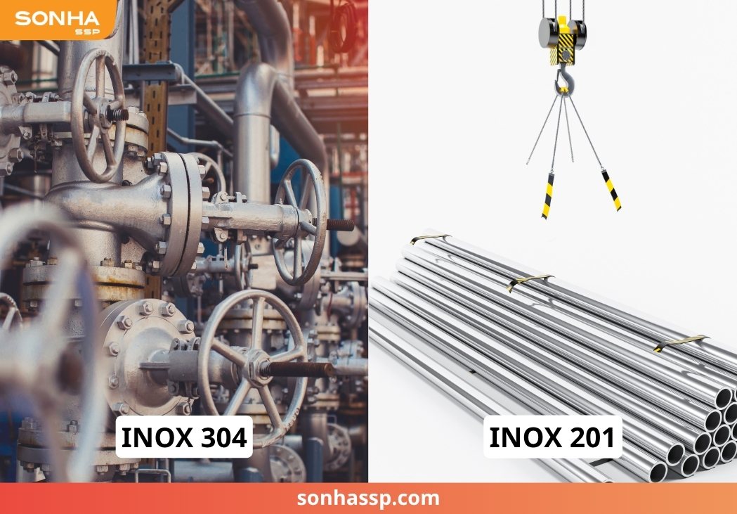 Cách phân biệt inox 201 và 304
