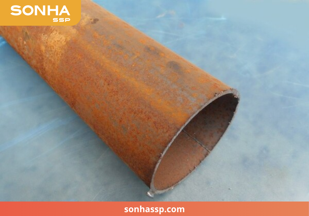 Ống inox 304 kém chất lượng