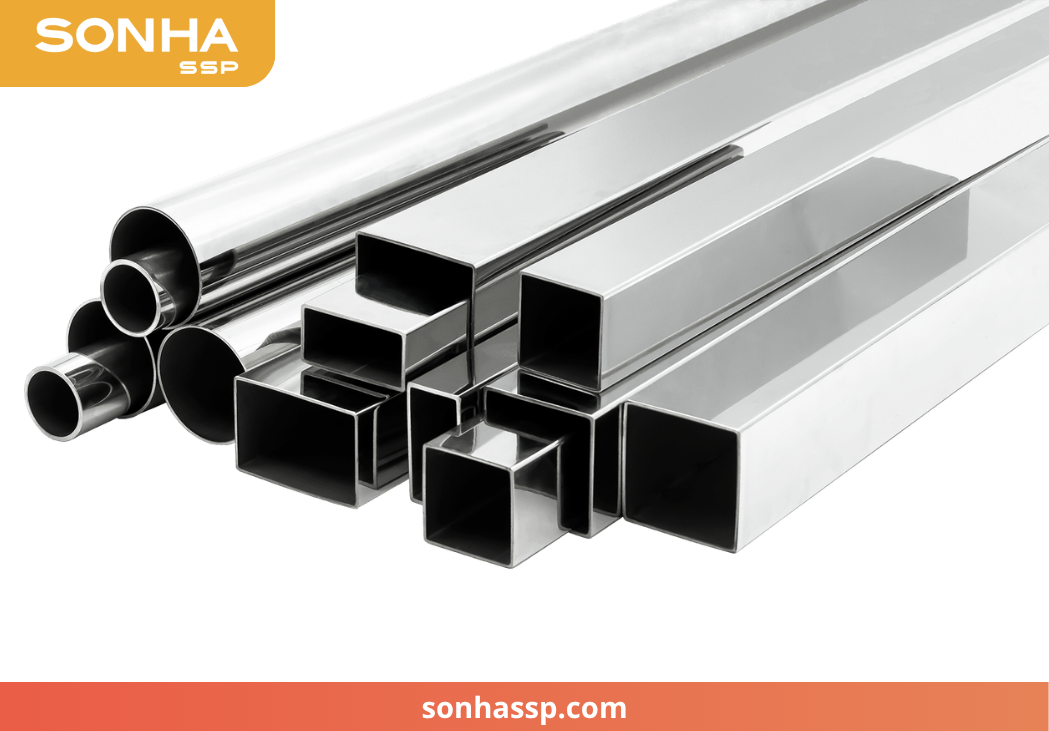 Ống inox trang trí Sơn Hà SSP đạt tiêu chuẩn chất lượng quốc tế