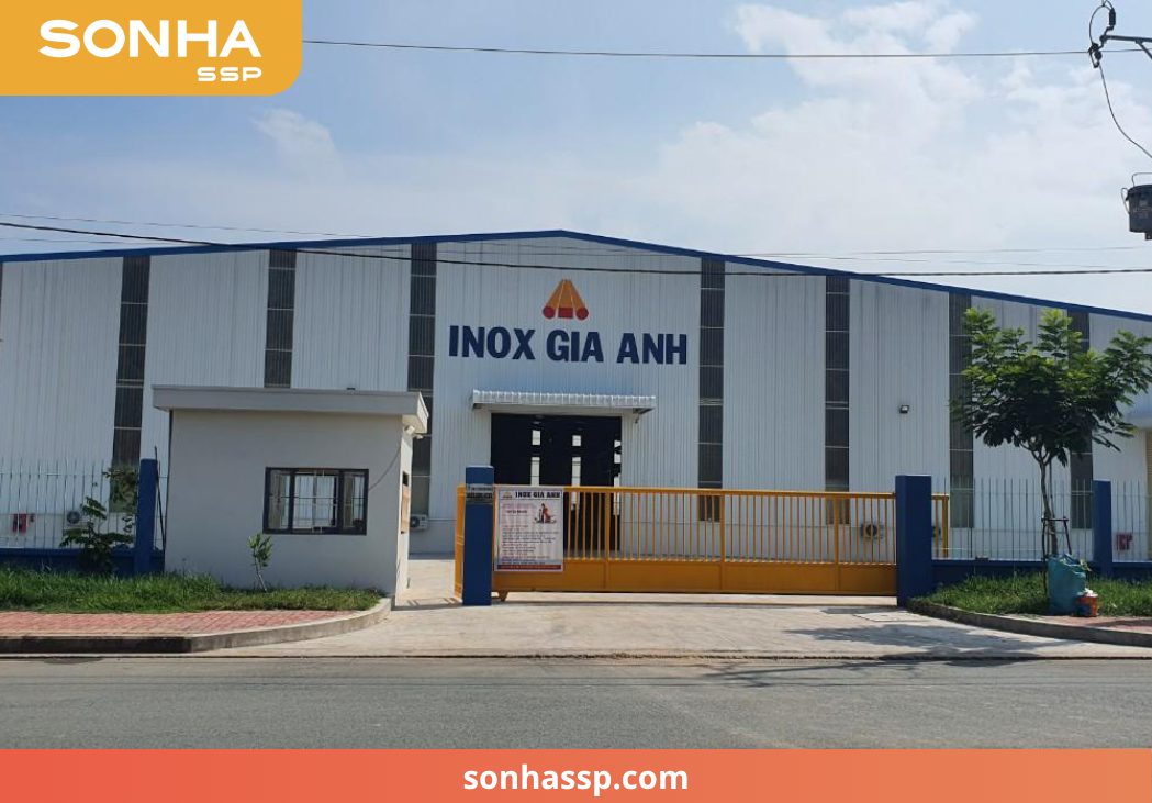 Nhà máy sản xuất ống inox Gia Anh
