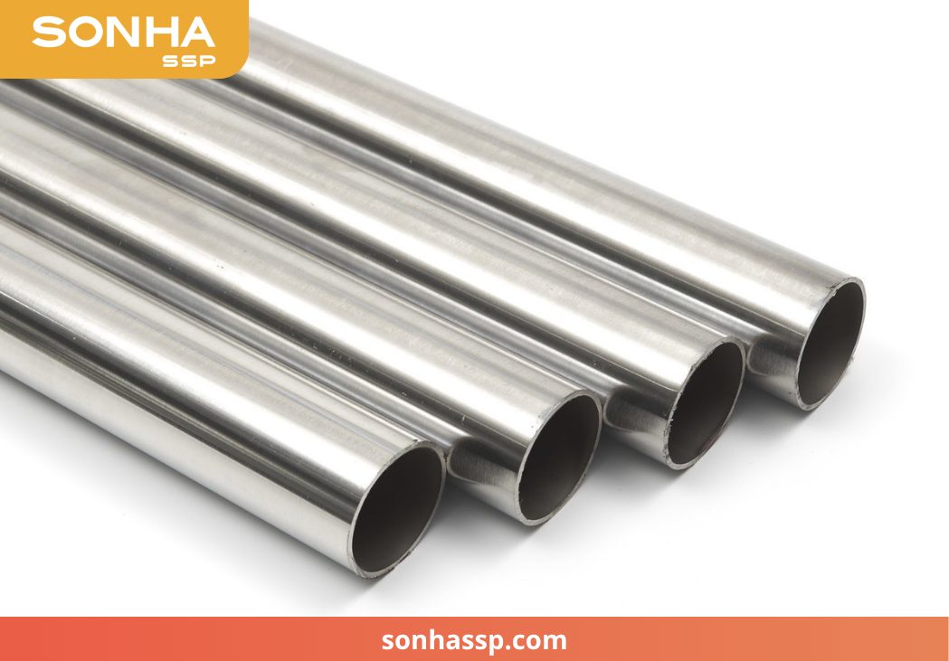 Ống inox 304 phù hợp lắp đặt trong môi trường không quá khắc nghiệt