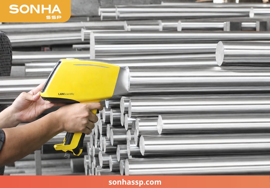 Sử dụng thiết bị XRF cầm tay để kiểm tra và phân biệt ống inox 304 và inox 316