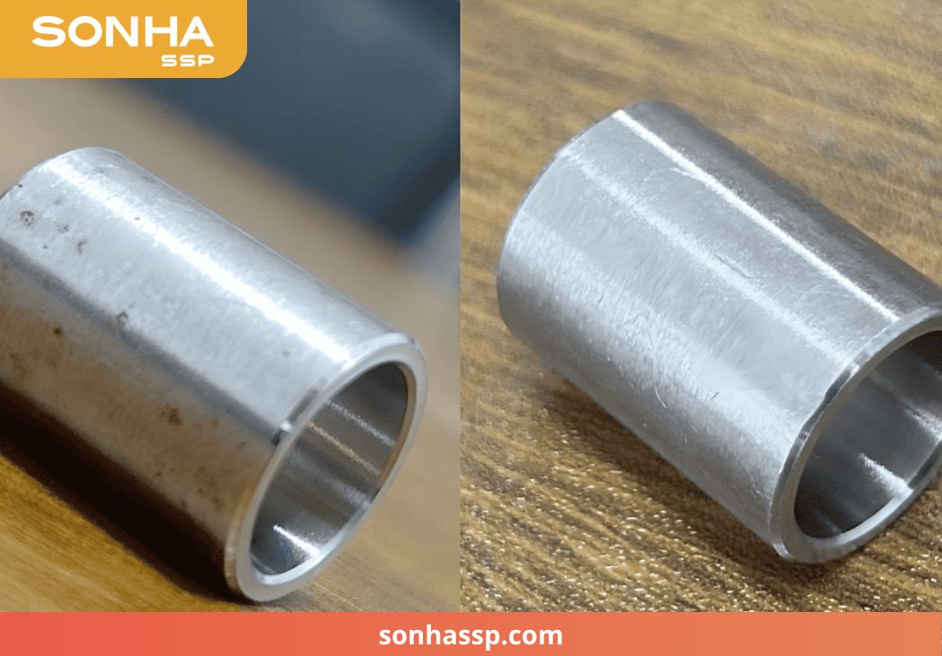 Thụ động hóa là quá trình xử lý hóa học nhằm loại bỏ các hạt sắt tự do và tạp chất trên bề mặt kim loại