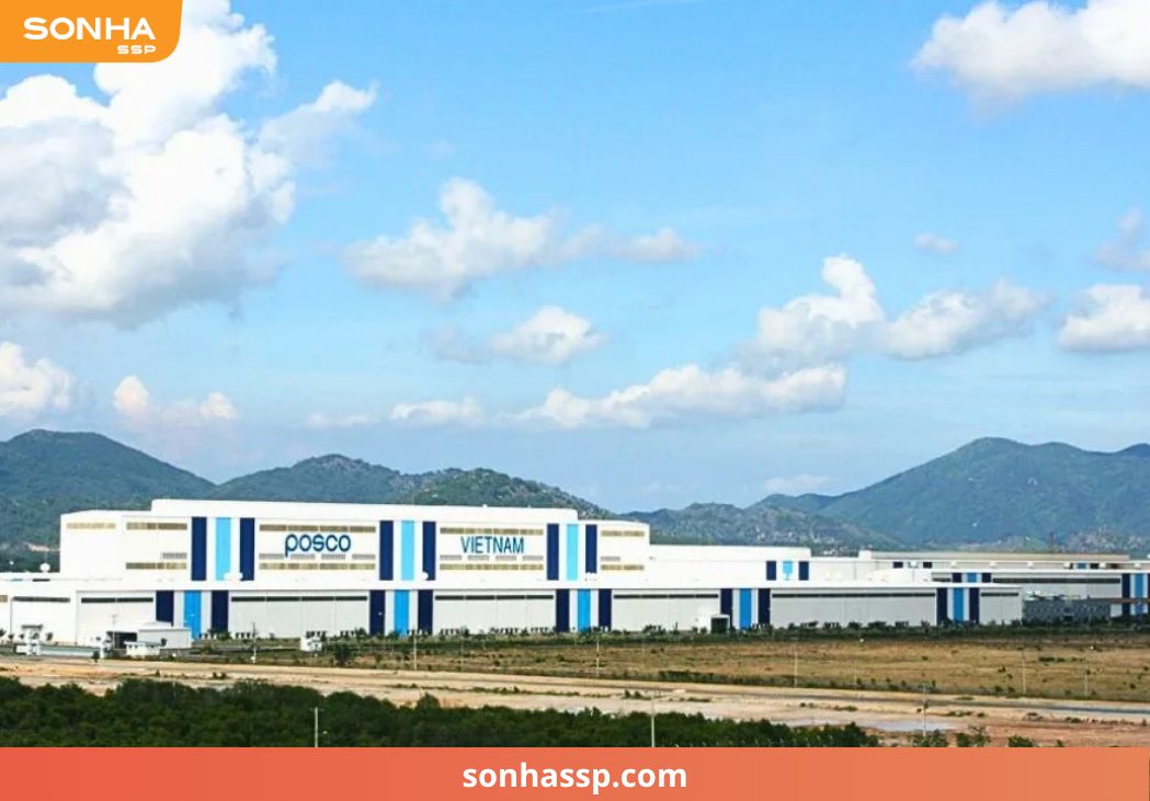 Nhà máy sản xuất thép Posco Hàn Quốc