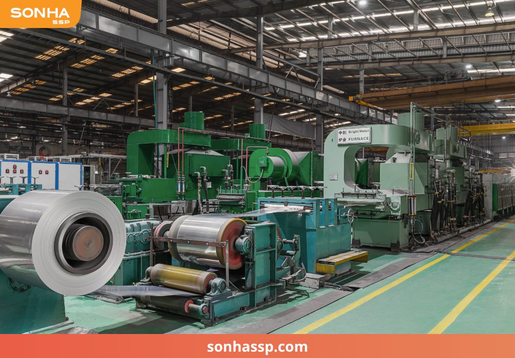 Sơn Hà SSP - Nhà máy gia công thép không gỉ OEM