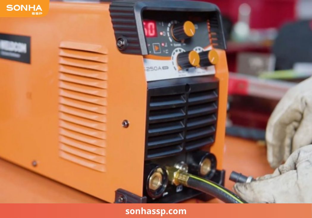 Thiết lập máy hàn tig